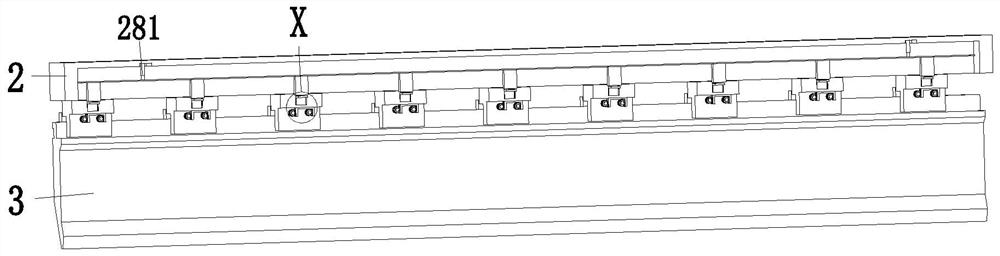 An auxiliary equipment for mold replacement of CNC bending machine