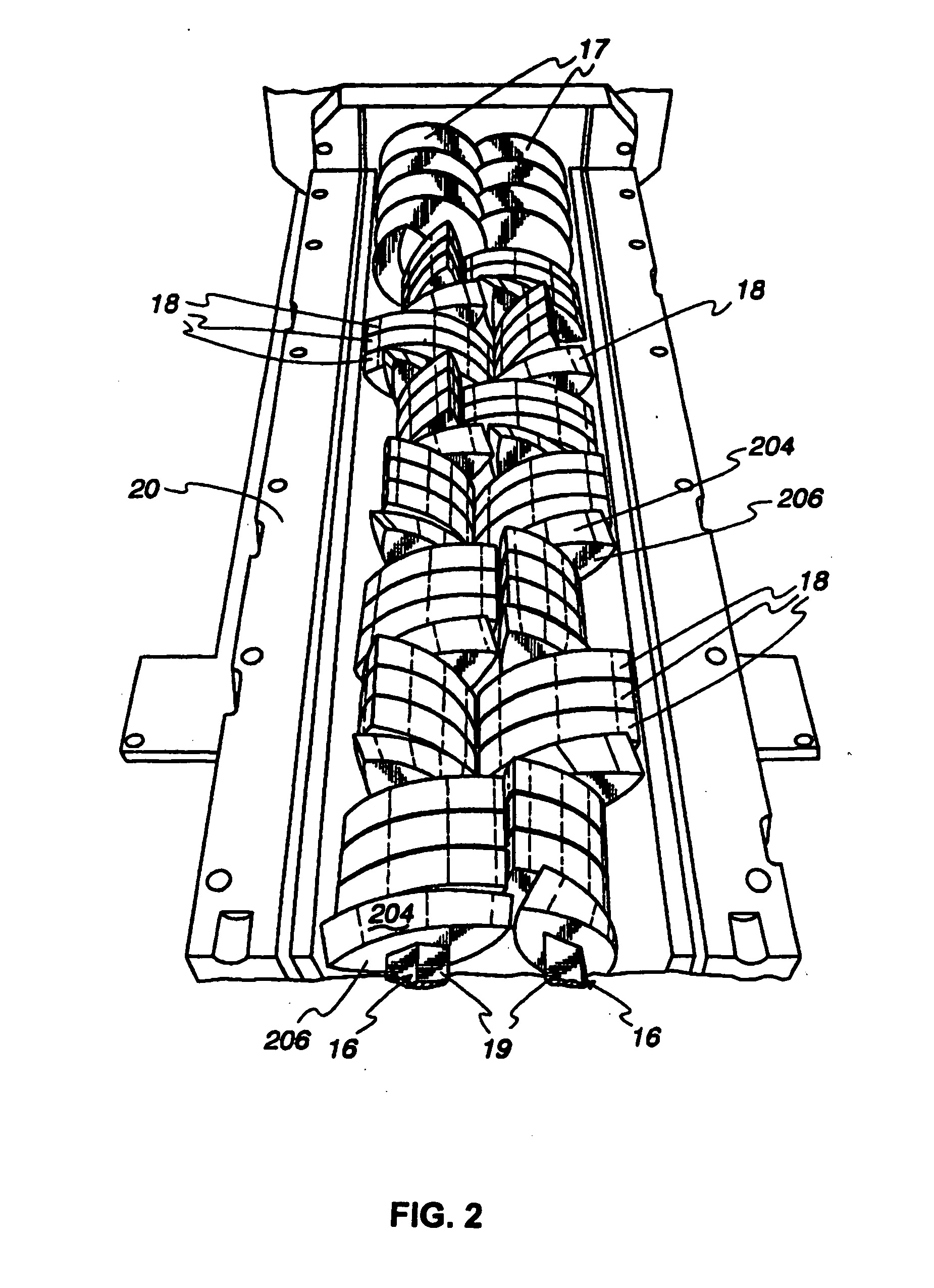 Method and apparatus for compostion control for processing meat