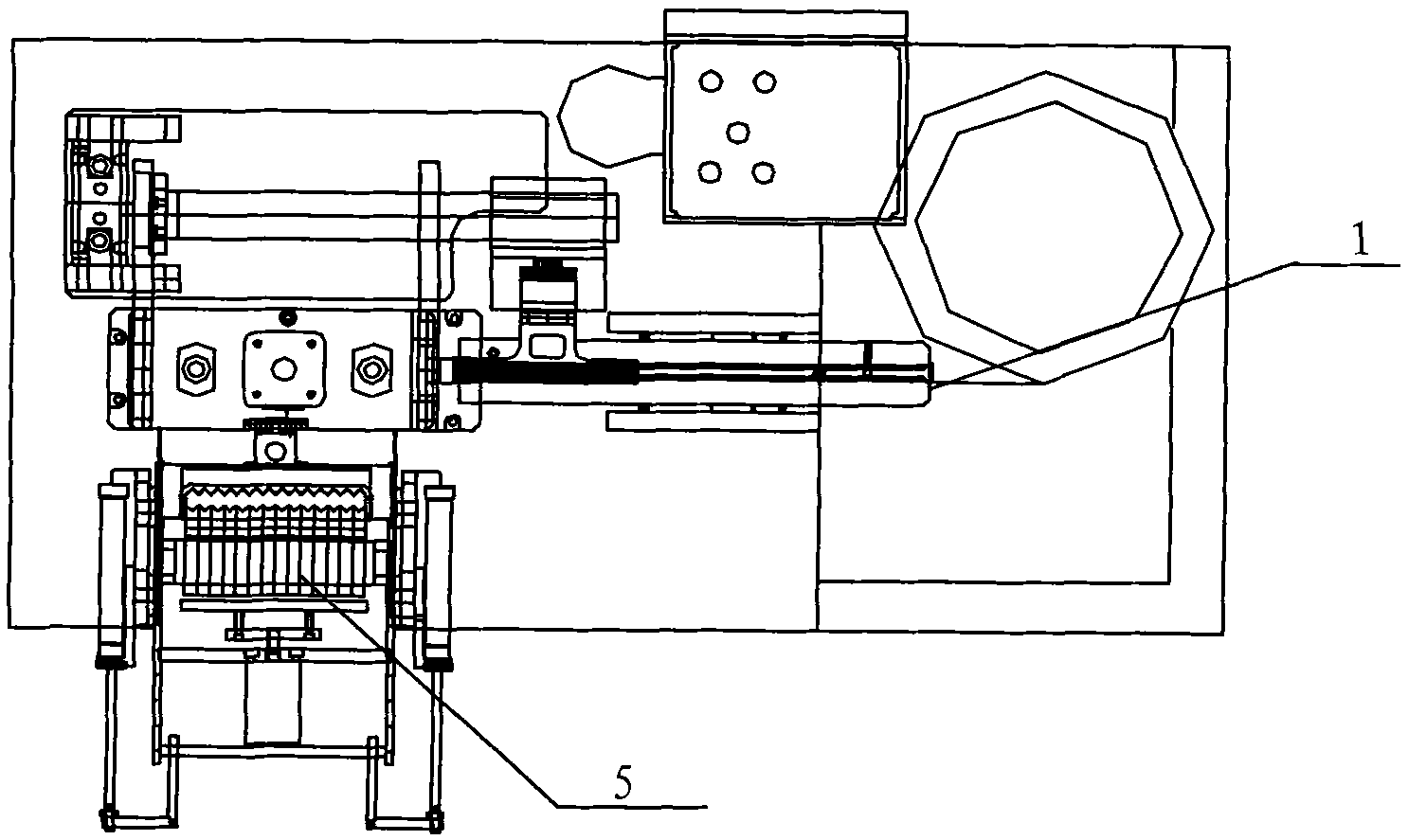 Automatic magnetizing apparatus and method of two poles of magnetic sheet