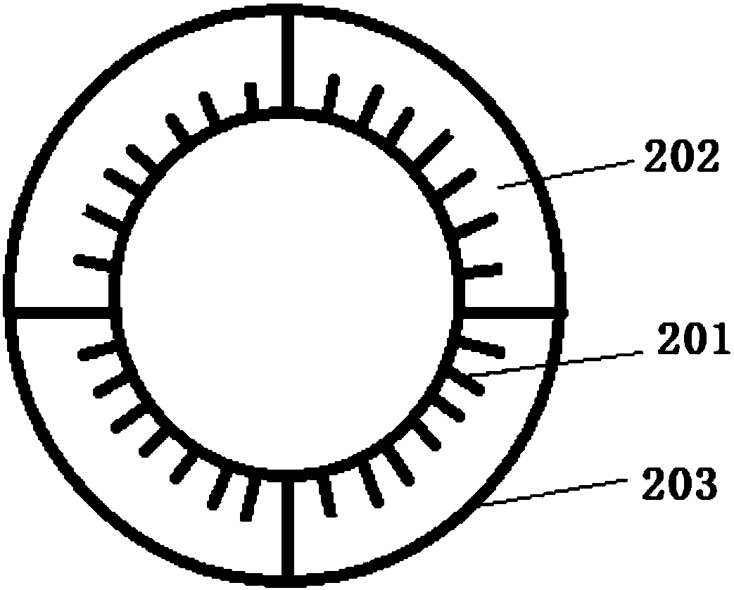 Heat-dissipating structure of cement kiln