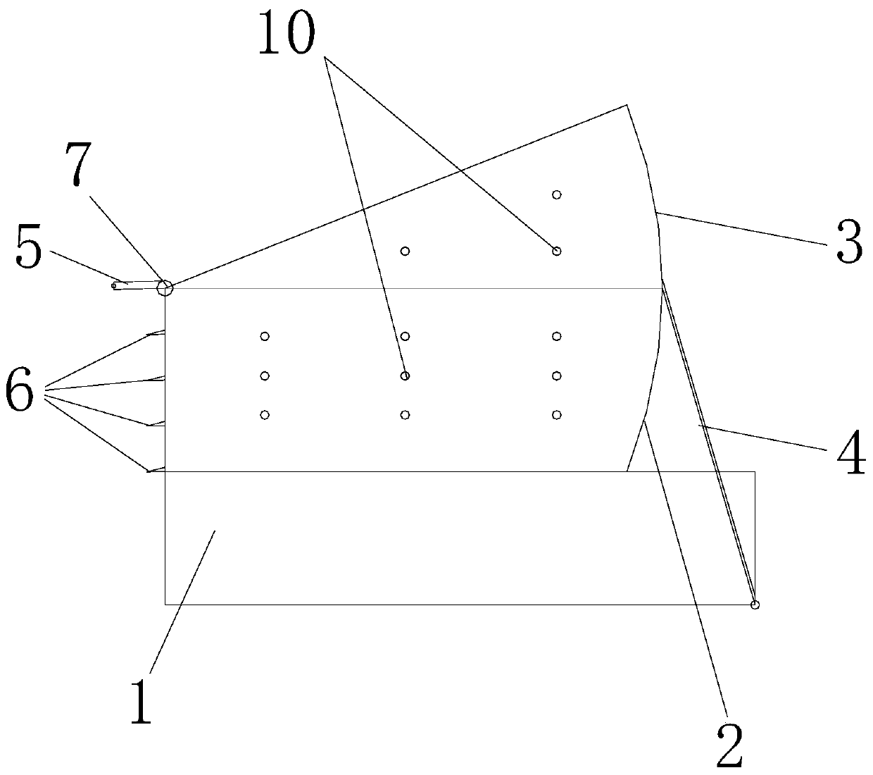 Slope interflow simulation device and method for simulating interflow