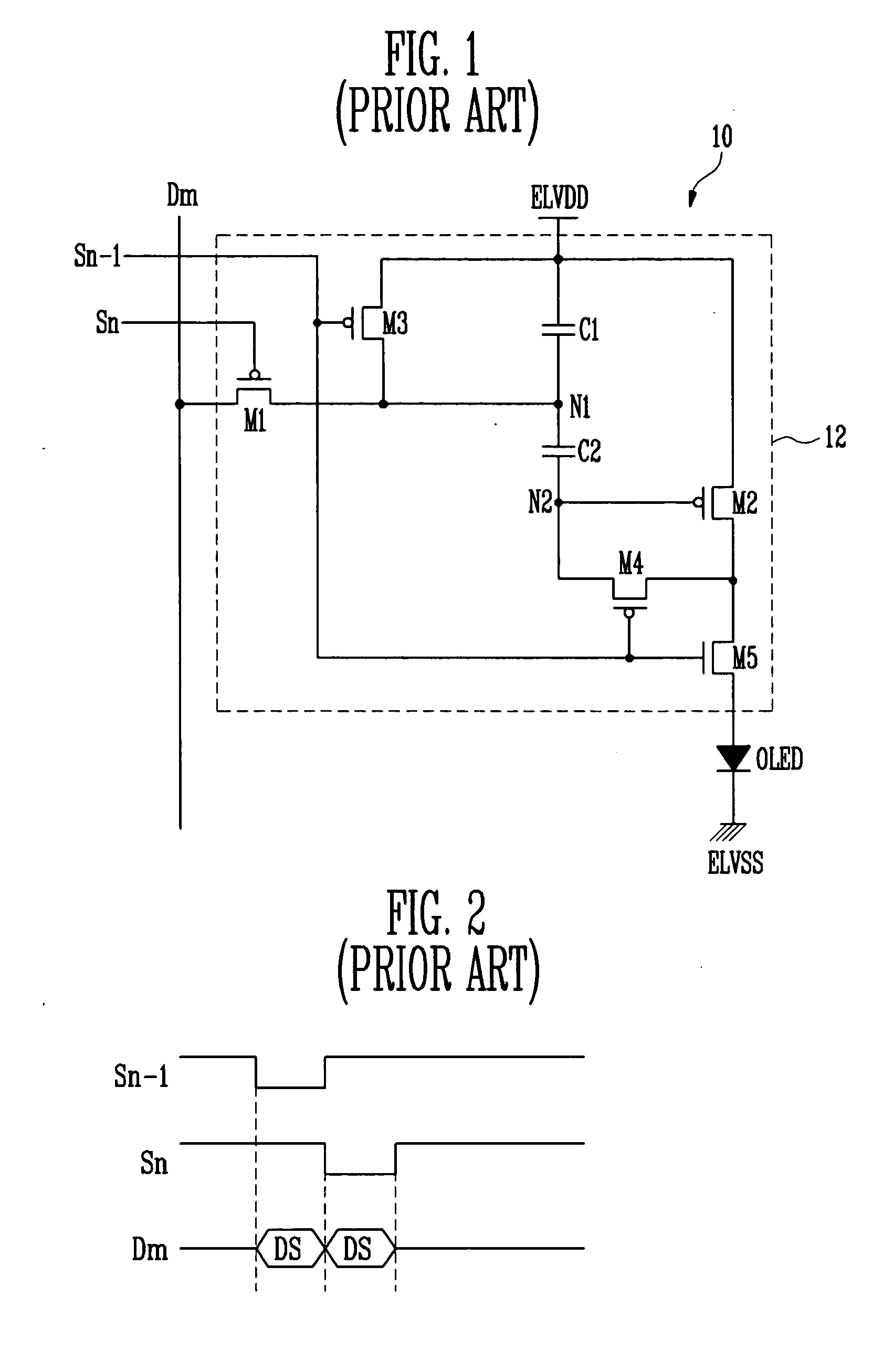 Pixel circuit, organic light emitting display using the pixel circuit and driving method for the display