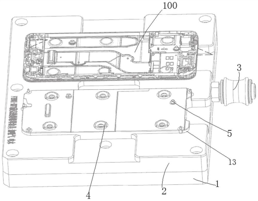 Automatic hot melting nut jig