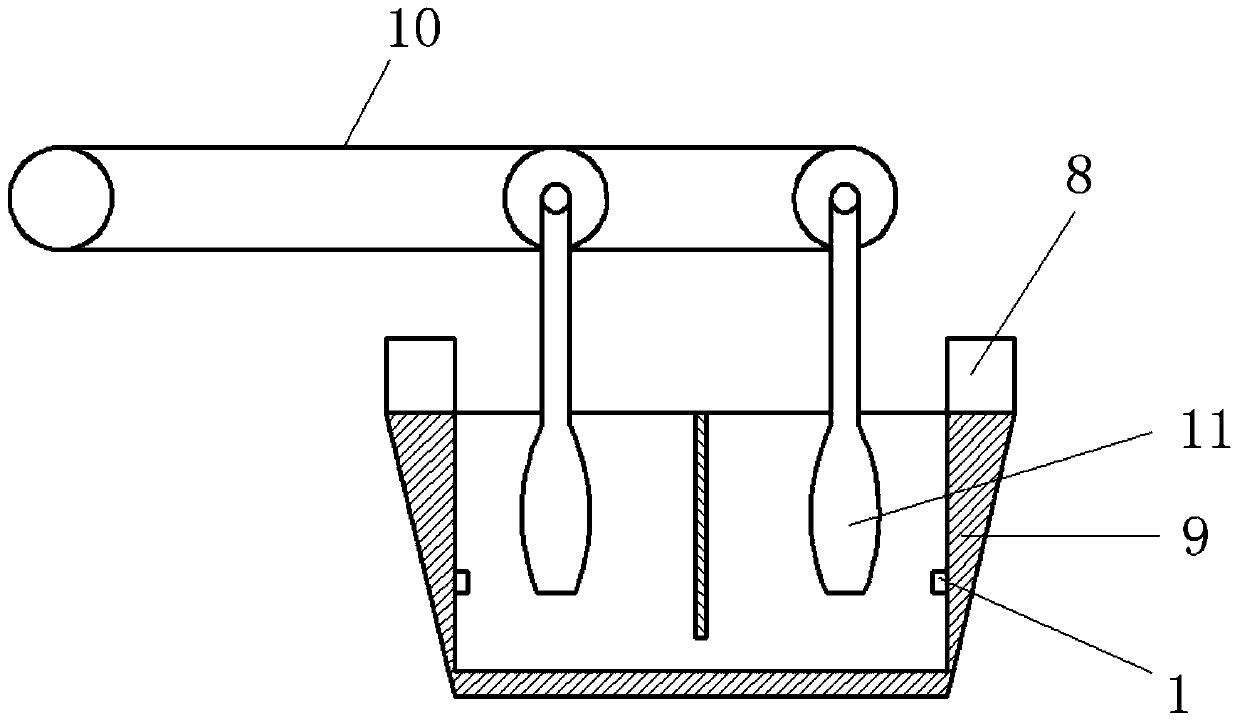 A system and method for fault detection of stirring blade in extraction production line