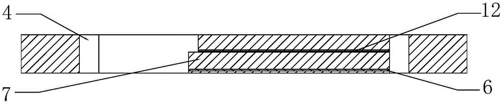 Block-shaped cutting, jacking and pushing ore removal mining method of double-layer extreme-thin jade mine