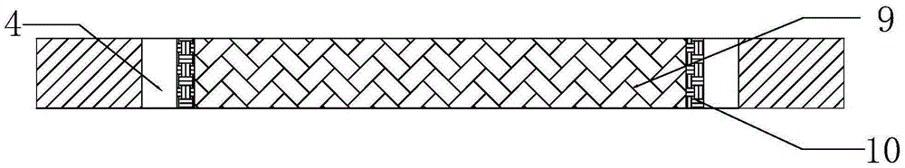 Block-shaped cutting, jacking and pushing ore removal mining method of double-layer extreme-thin jade mine