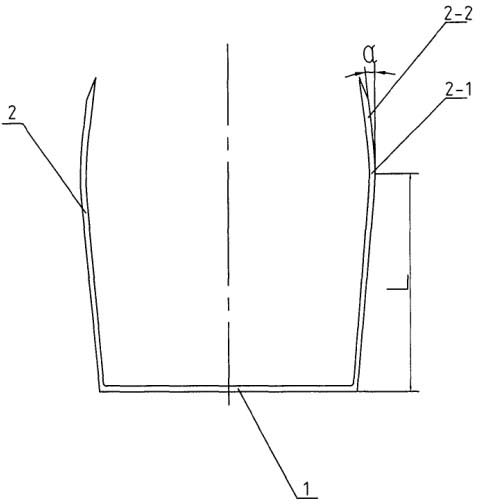 Titanium nail of anastomat