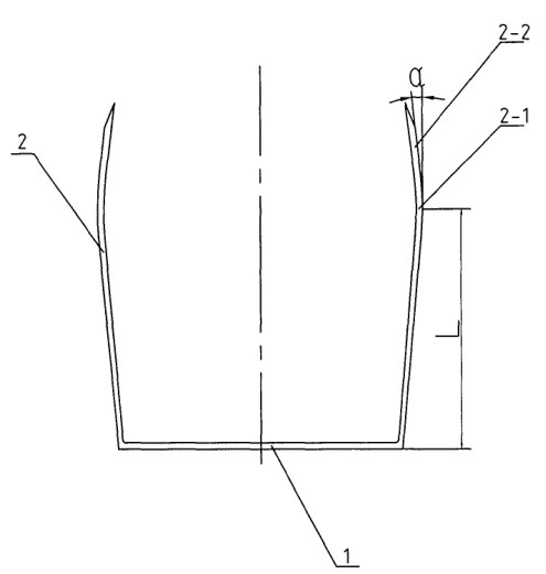 Titanium nail of anastomat