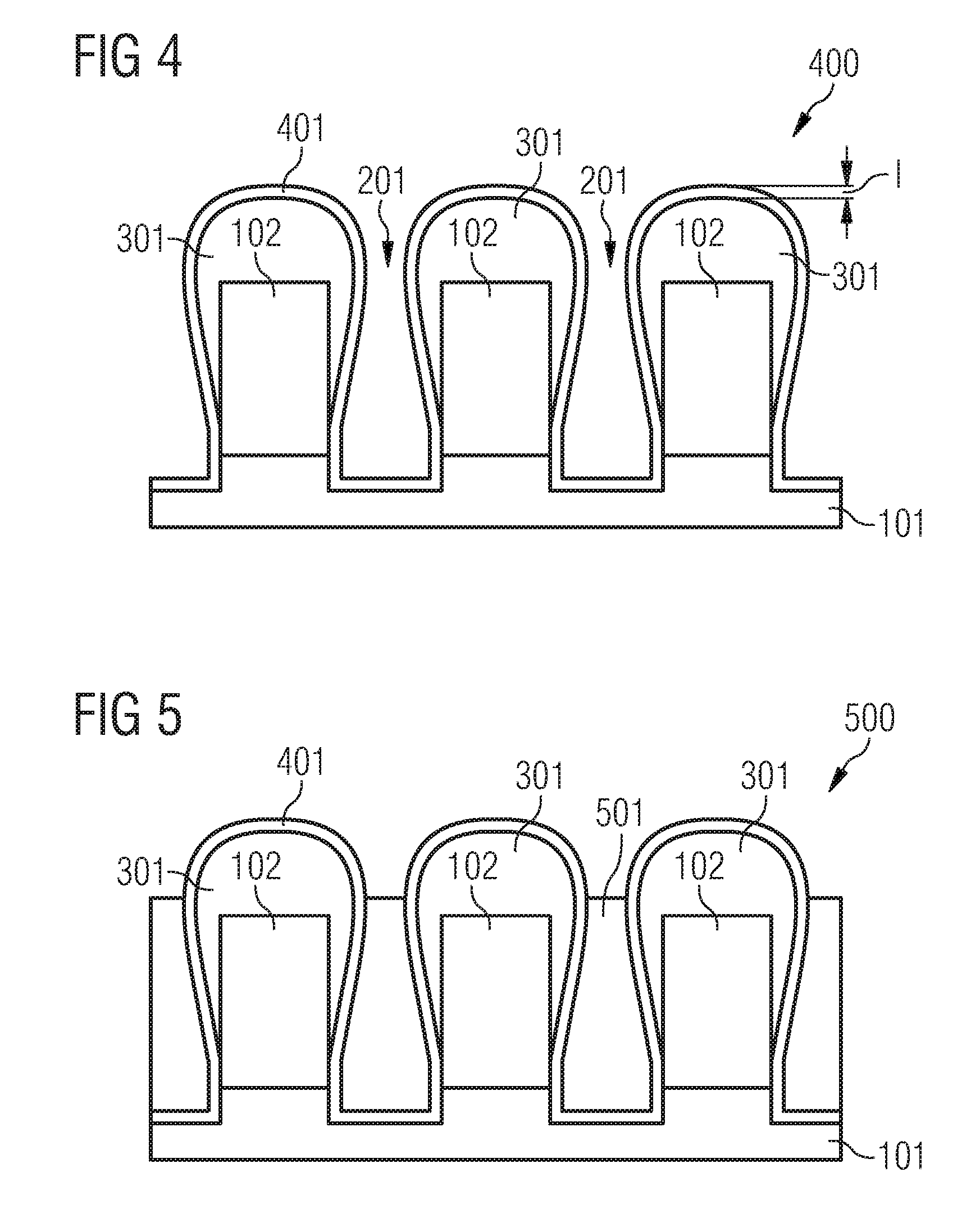 Method for manufacturing a layer arrangement and layer arrangement