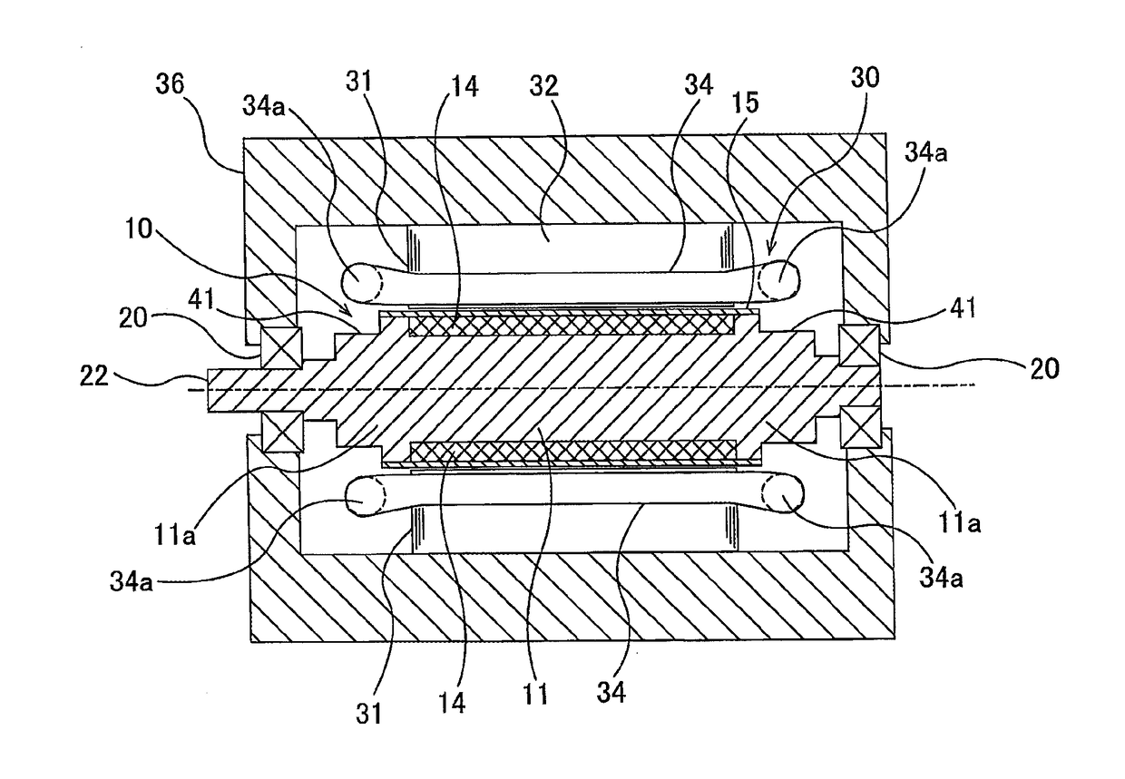 Rotary electrical machine having permanent magnet rotor