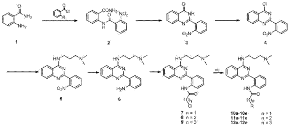 Quinazoline derivative and application thereof as vasculogenesis inhibitor