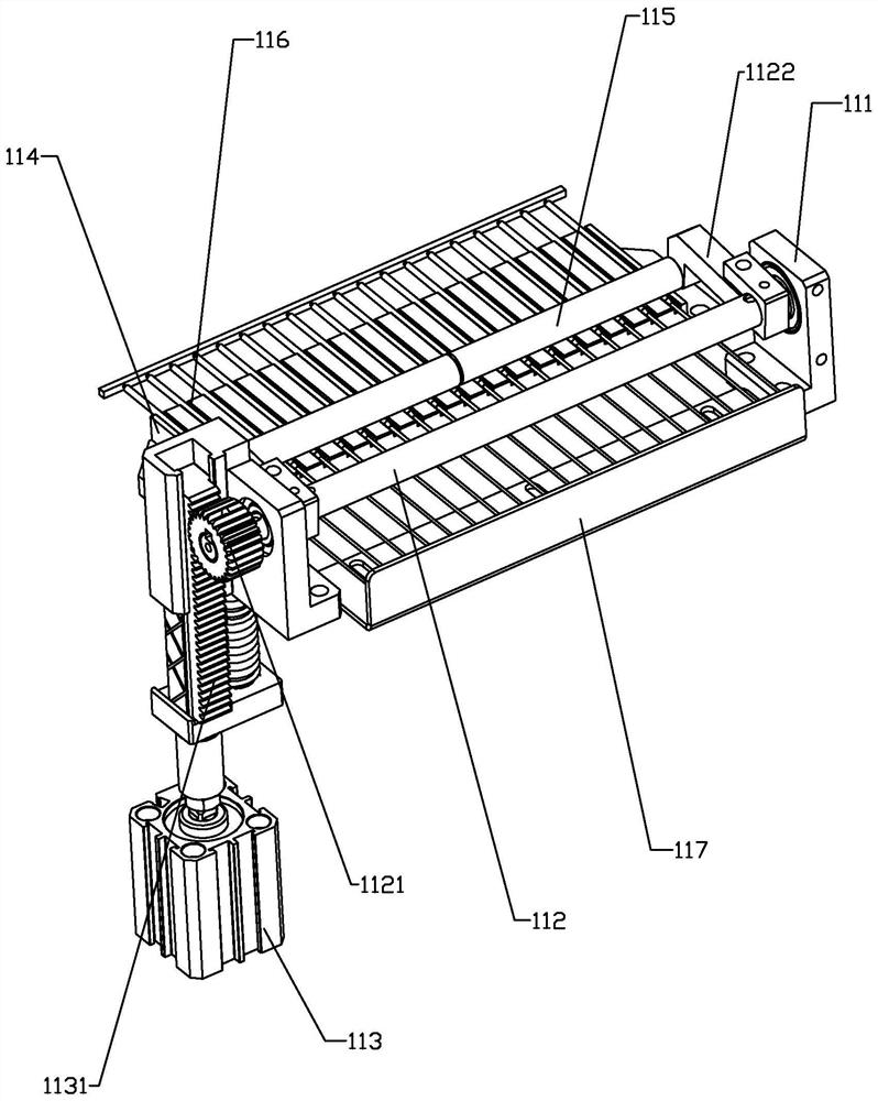 Thin rod plate automatic separation equipment