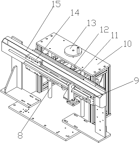 Automatic implanting machine for screws