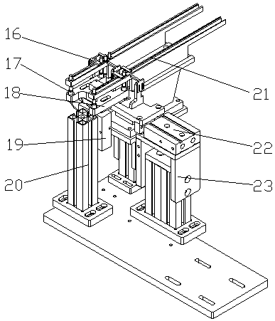 Automatic implanting machine for screws