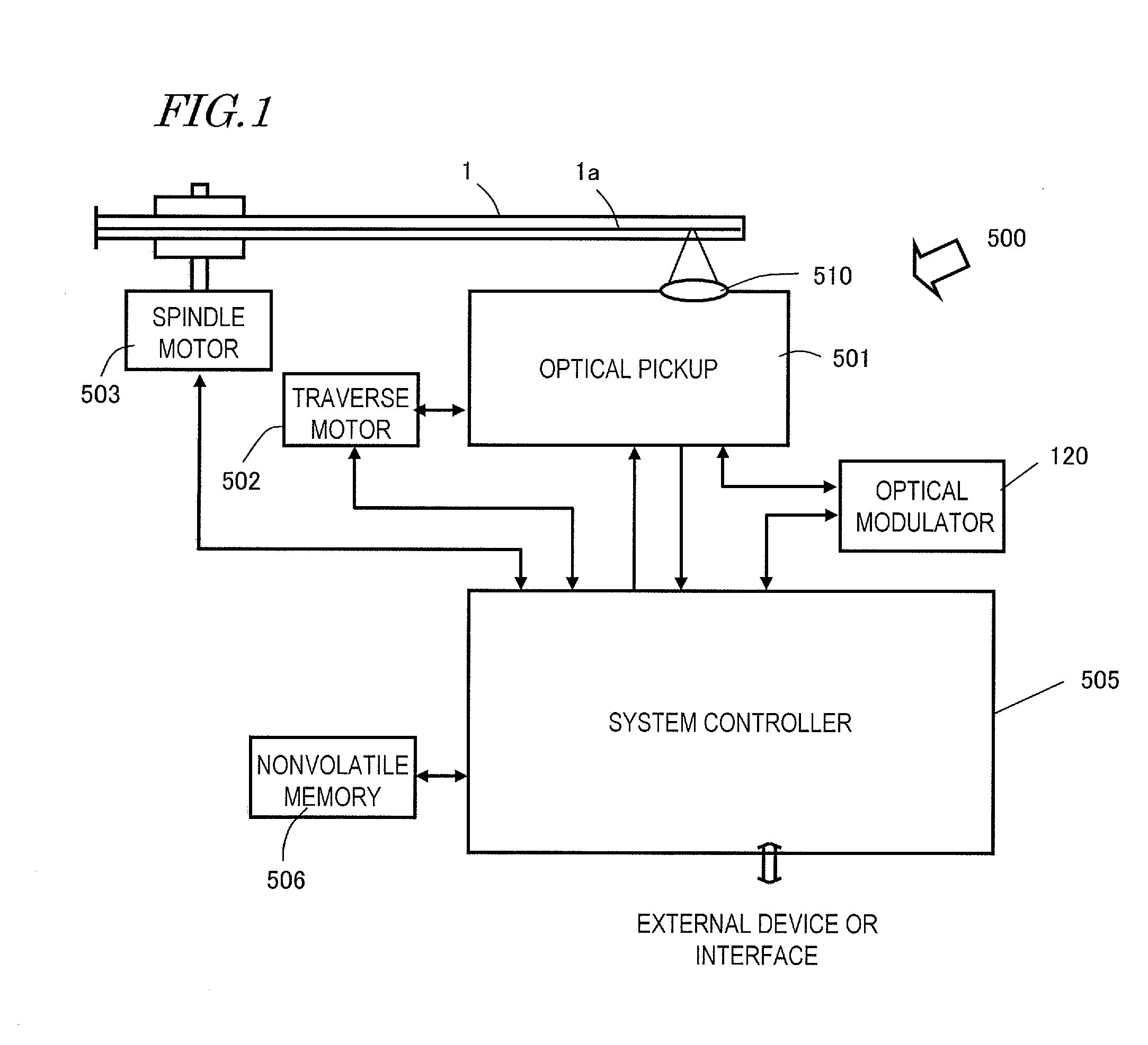 Optical read/write apparatus