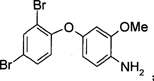 Synthetic method of meta-hydroxyl/methoxyl polybrominated diphenyl ethers