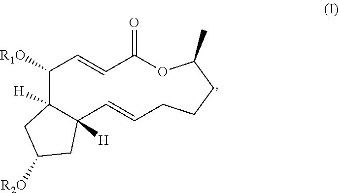 Macrolide brefeldin a ester derivatives and use thereof