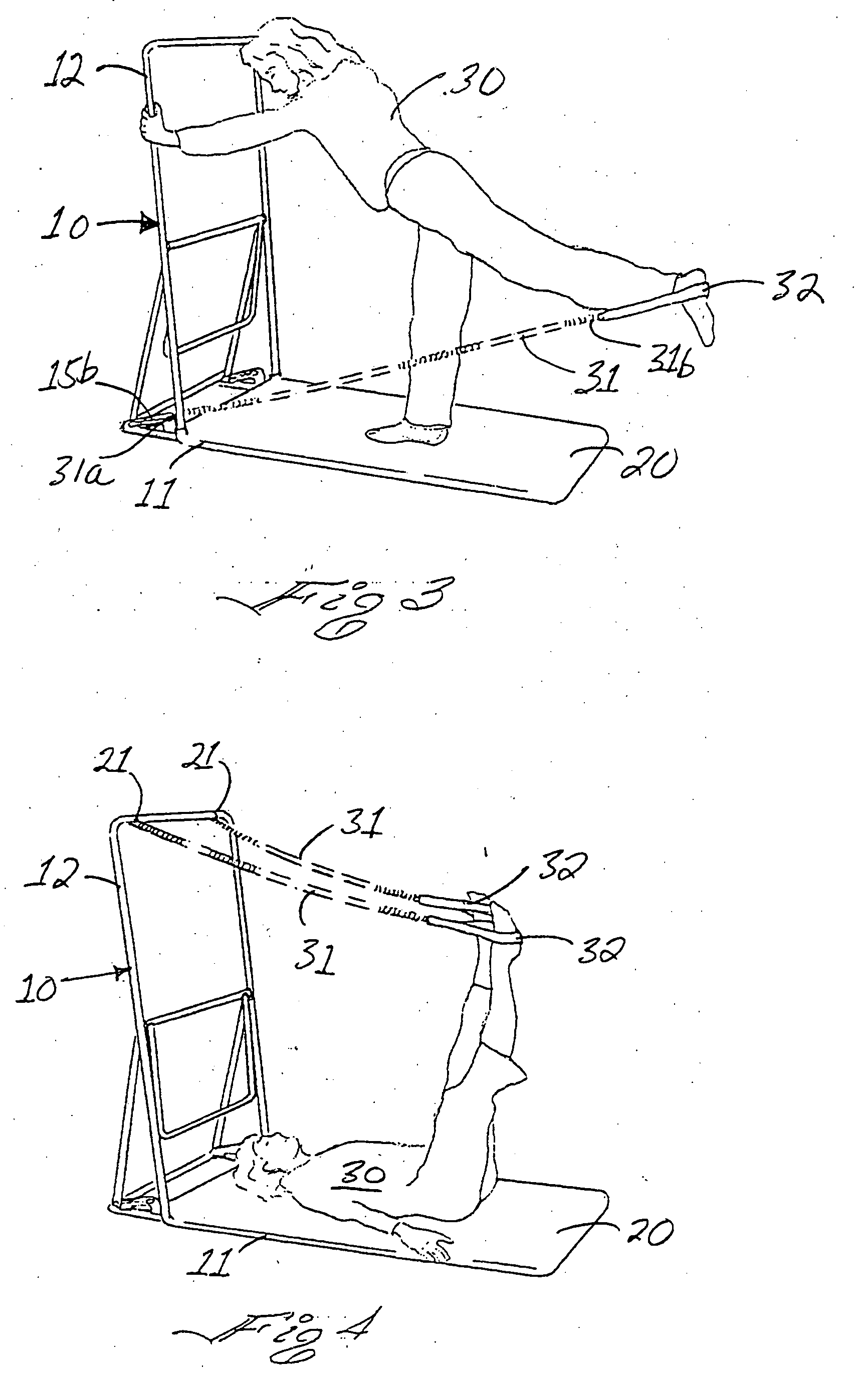 Collapsible resistance exercise device