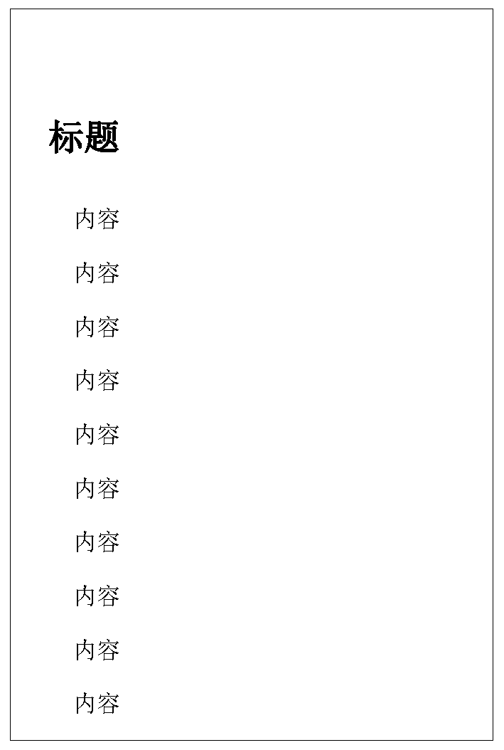 Page content display method and device, equipment and storage medium