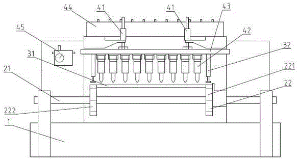 Automatic nailing device