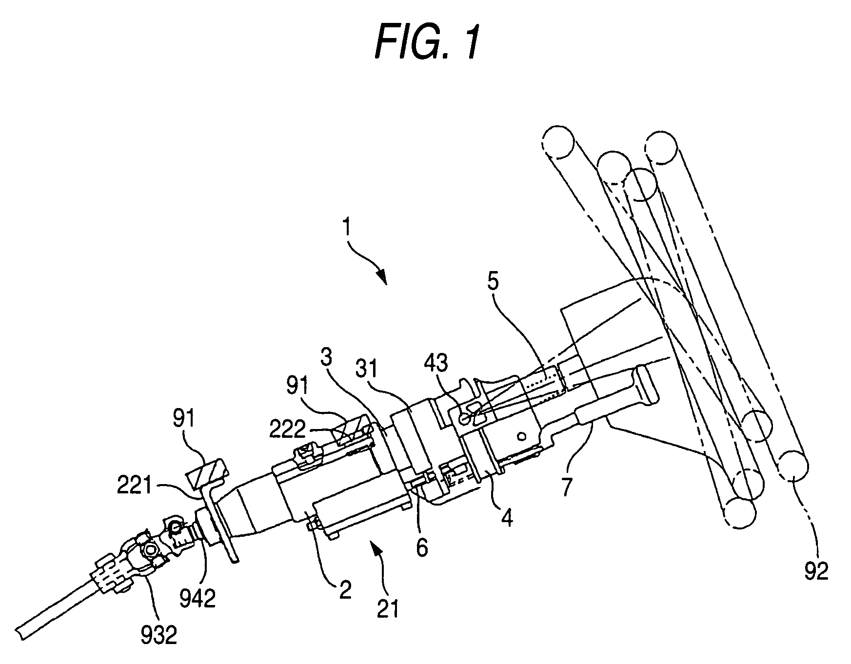 Steering column apparatus