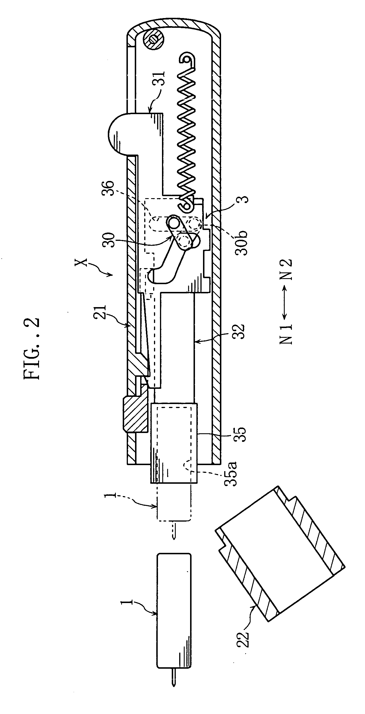 Needle insertion device