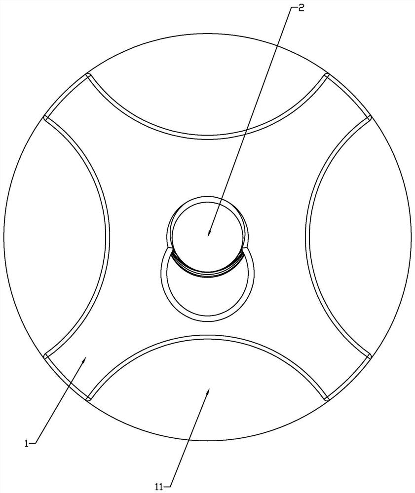 Quick-change water treatment membrane test unit nut