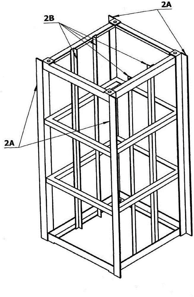 People and goods dual-purpose vertical-transportation building construction elevator