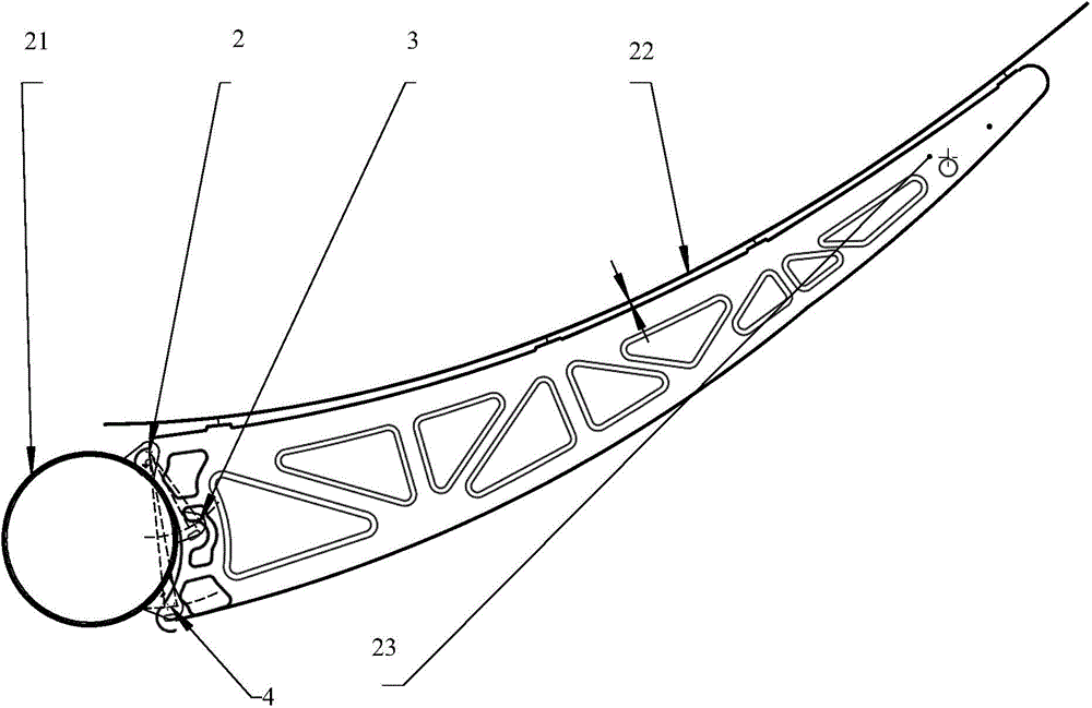 Adjustable support arm for mounting solar channel type reflector glass