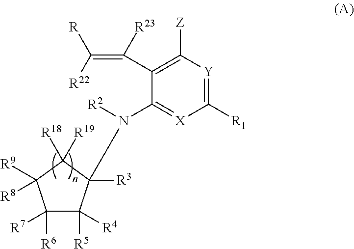 Ethenyl-substituted pyridine and pyrimidine derivatives and their use in treating viral infections