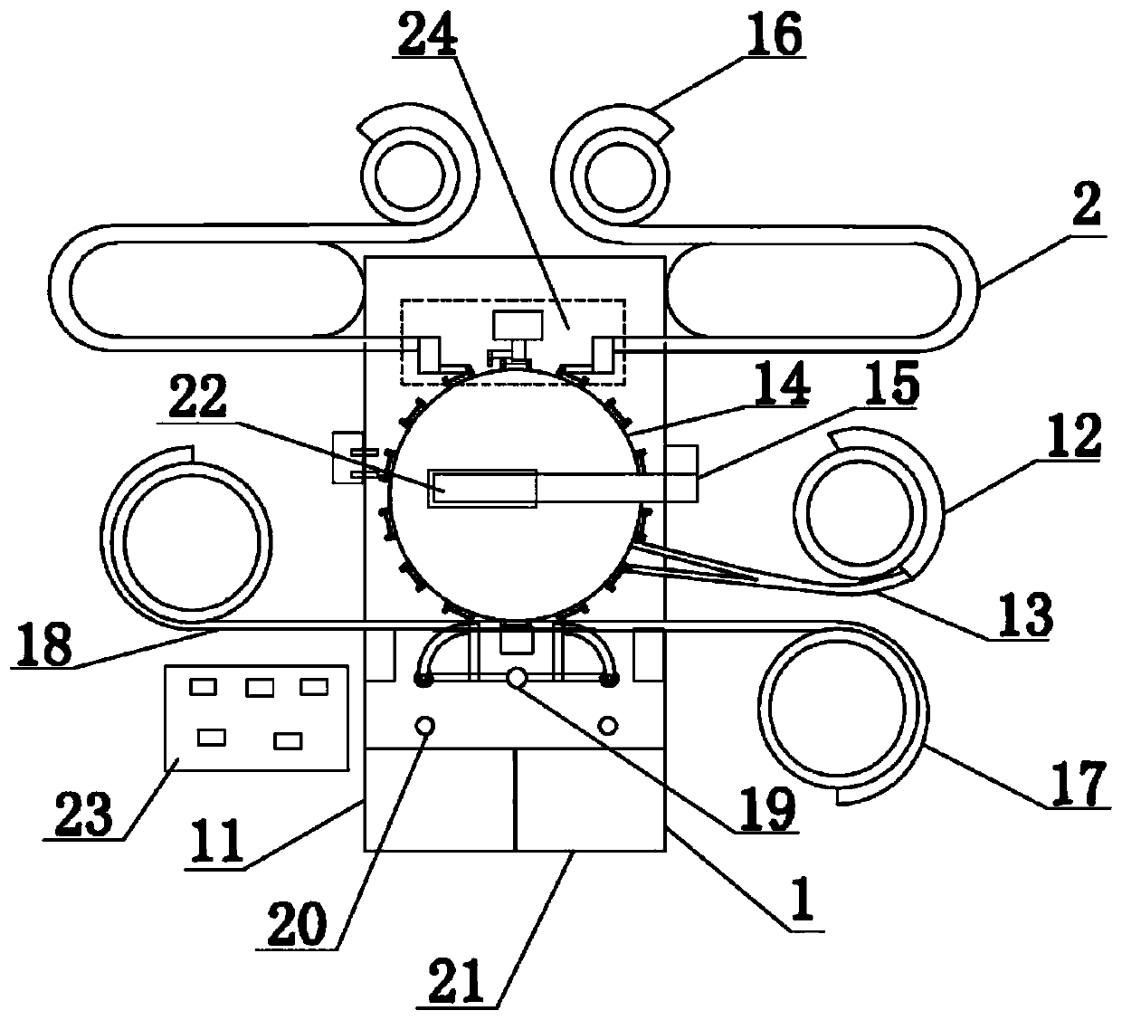 Series aluminum electrolytic capacitor element pre-packaging online charging recovery measurement and sorting method