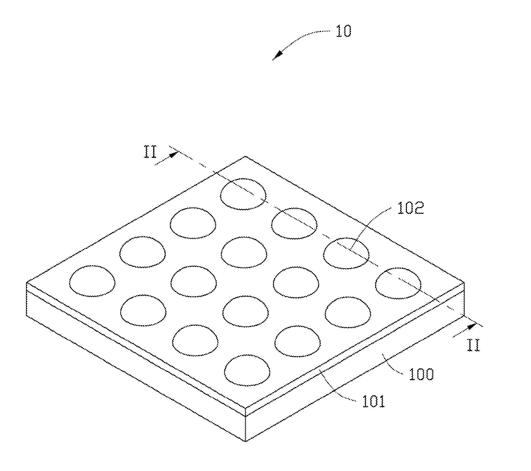 Carrier for single molecule detection