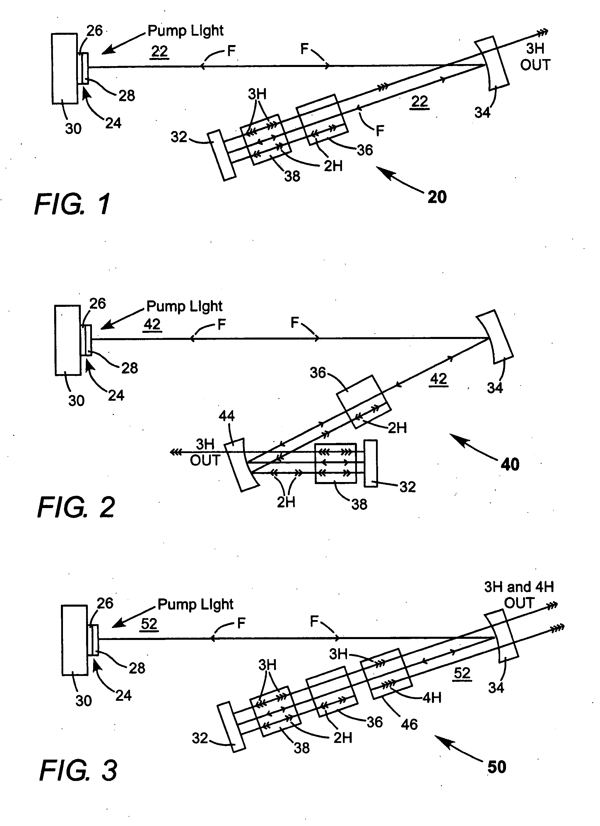 Intracavity frequency-tripled CW laser