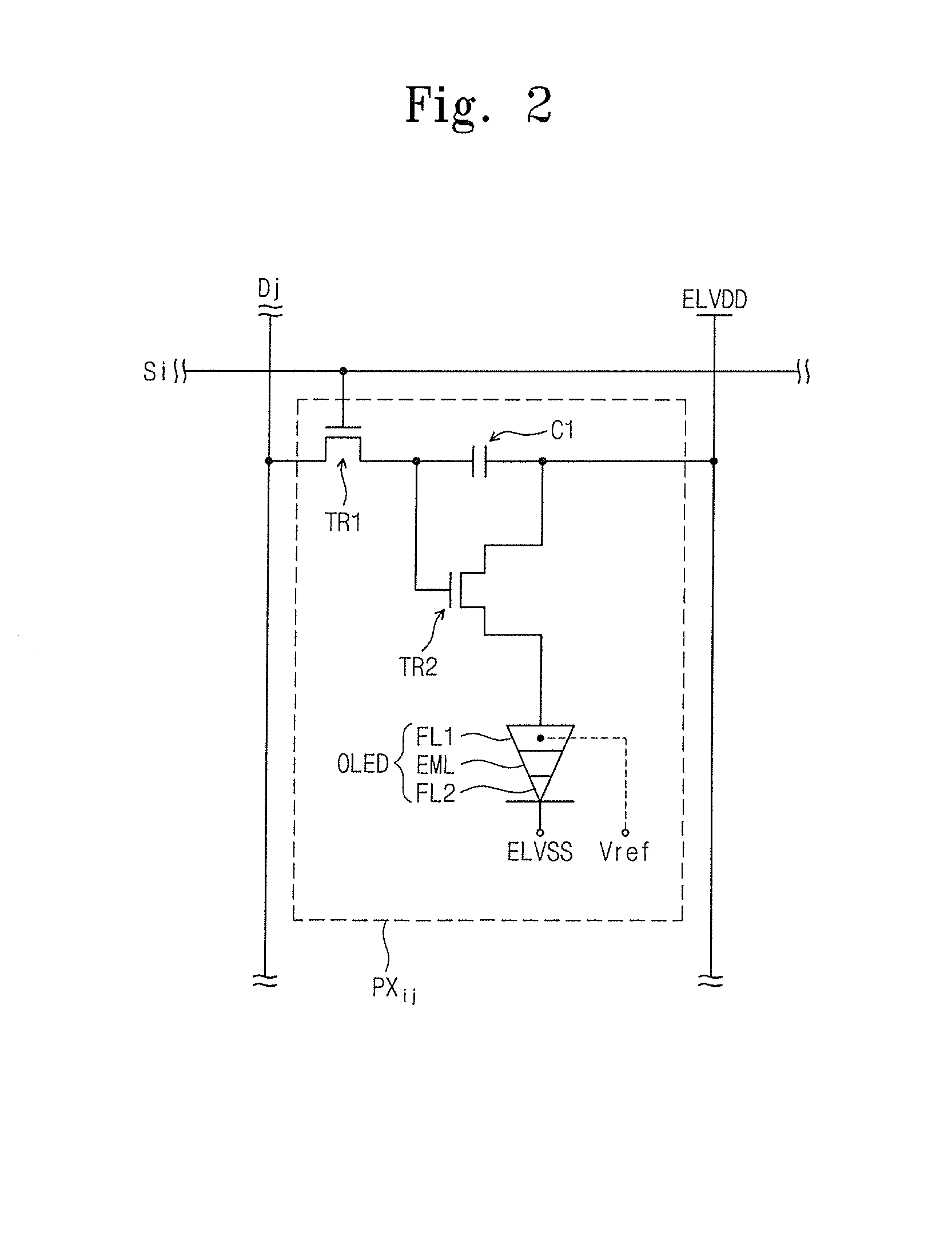 Pixel and organic light emitting display device having the same