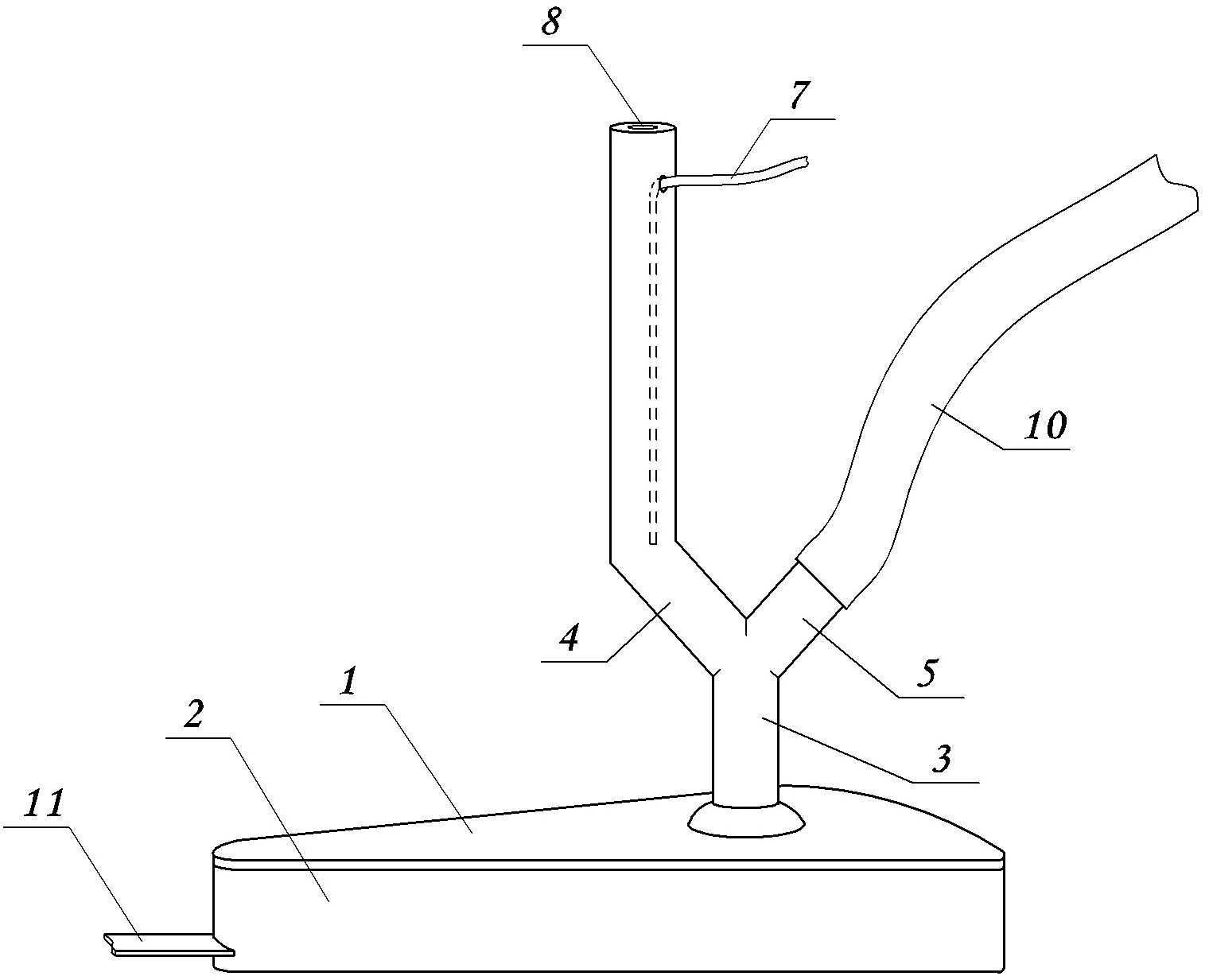 Long-necked respirator