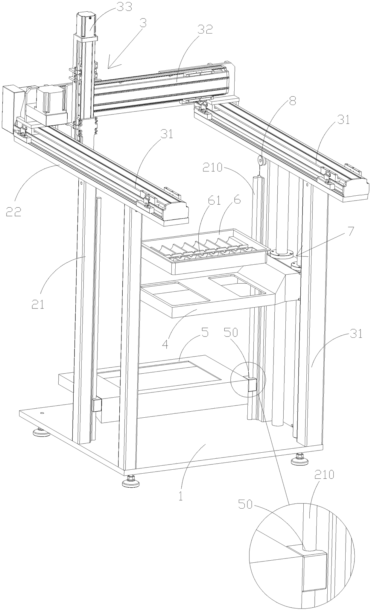 Automatic feeding machine