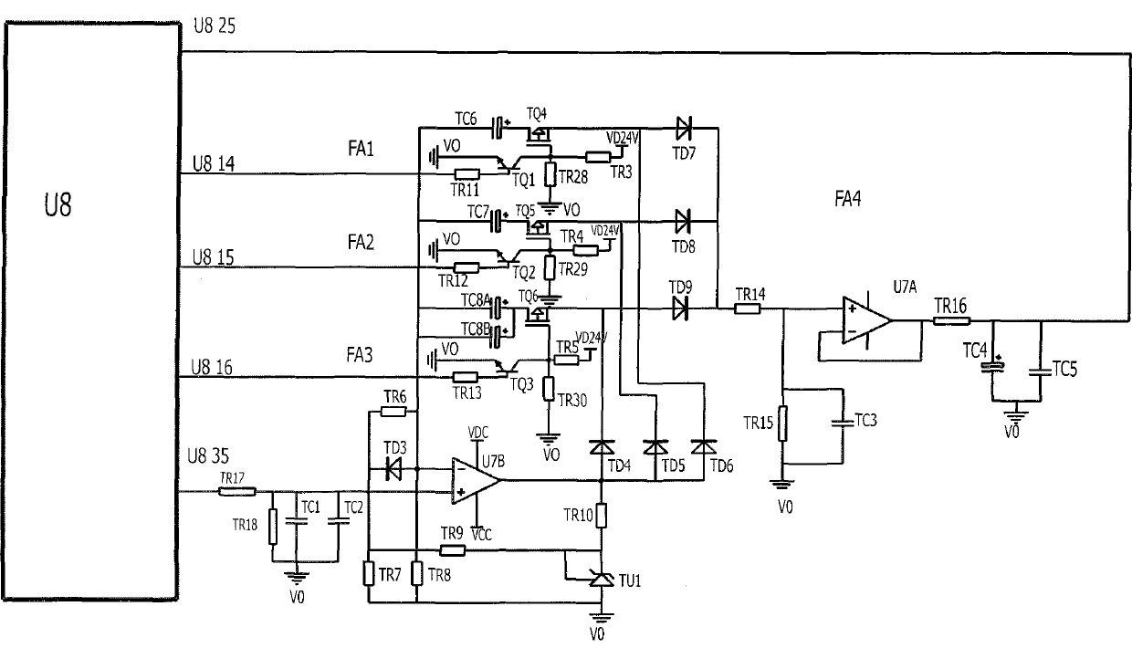 Intelligent monitoring device of motor