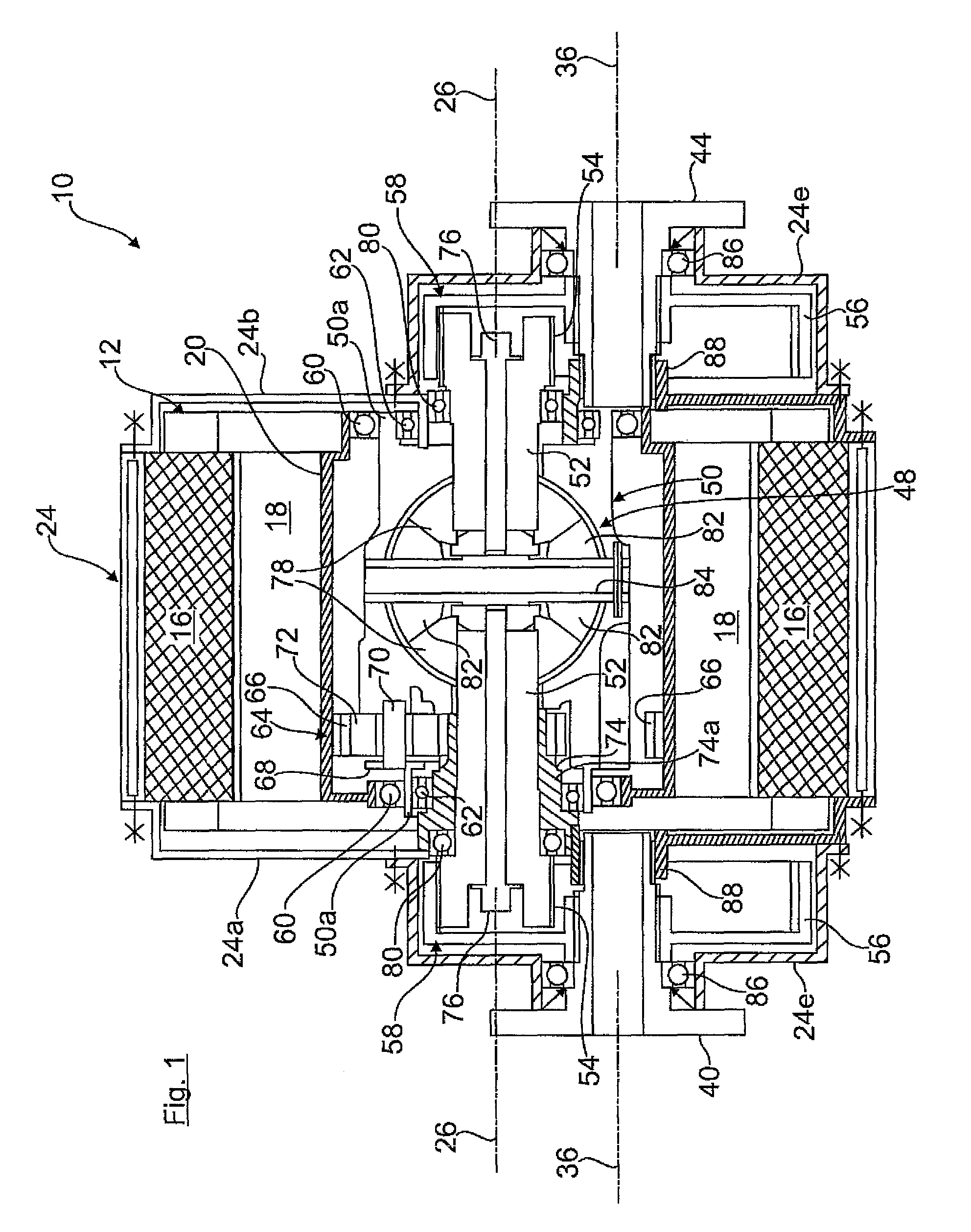 Drive arrangement