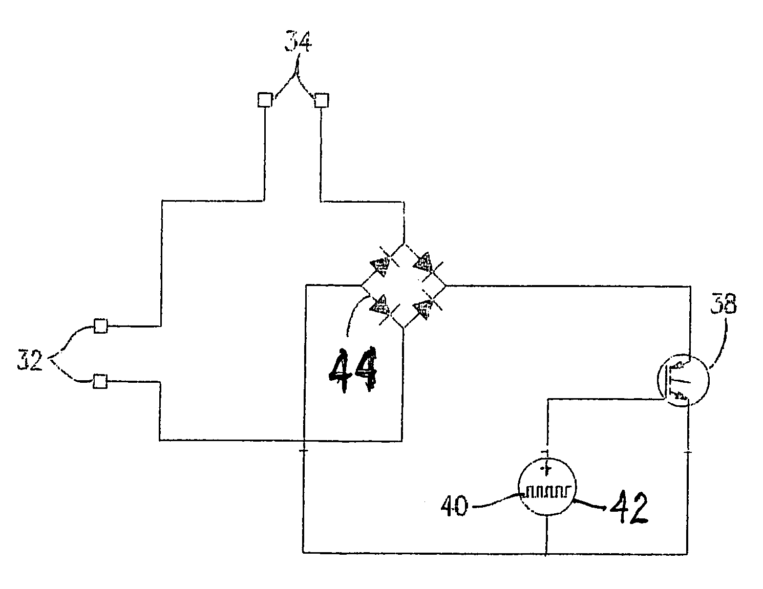 Lamp containing soft-start power supply