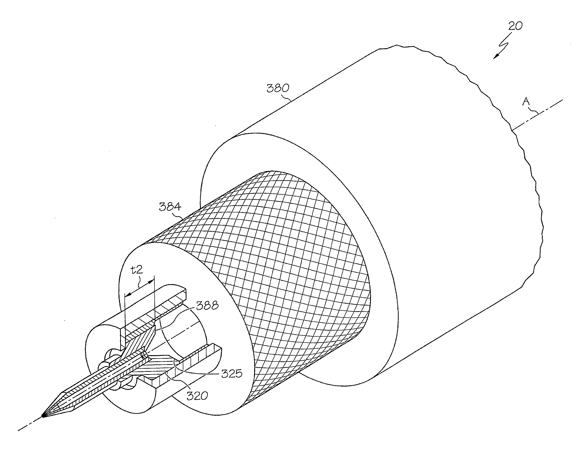 Material dispense tips and methods for forming the same