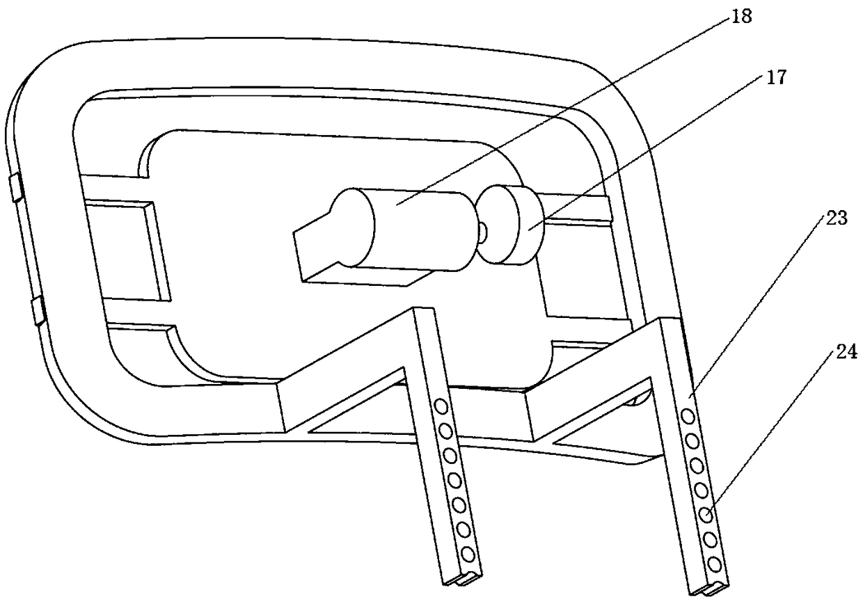 A strap-type cervical and lumbar support massager