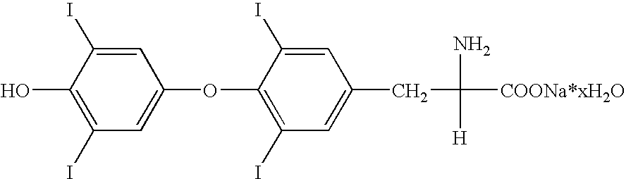 Concentrated Liquid Thyroid Hormone Composition