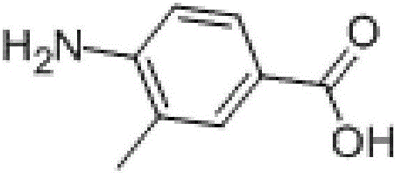 Preparation method of 3-methyl-4-aminobenzoic acid