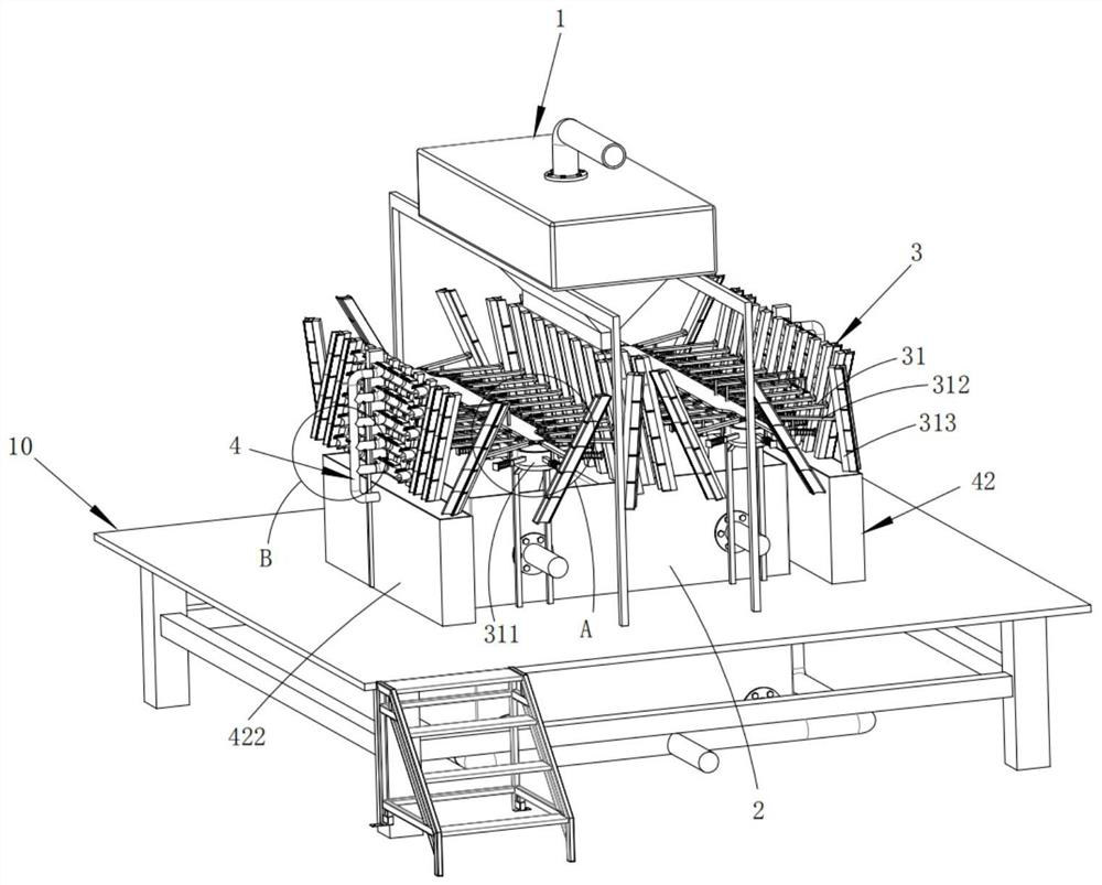 Efficient sewage purification system