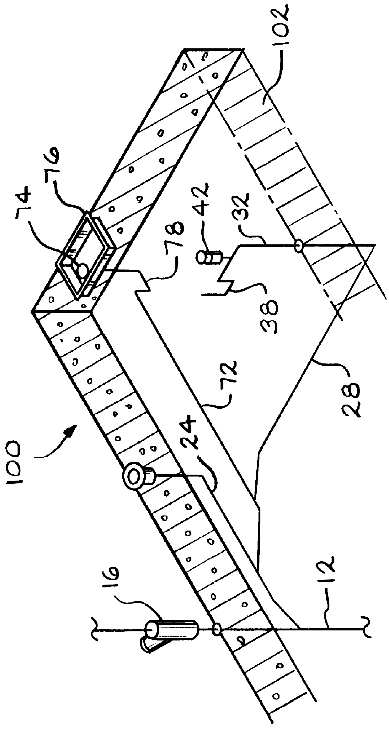 Fire transmission prevention system