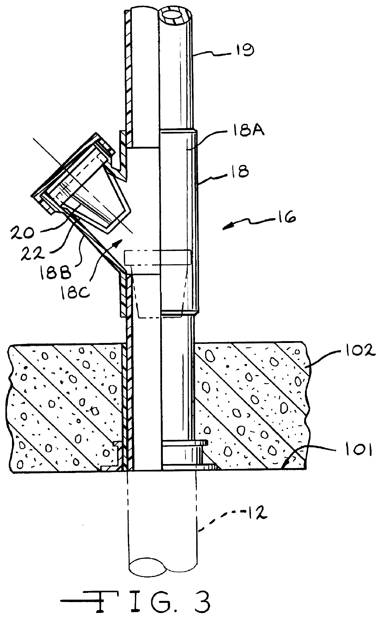 Fire transmission prevention system