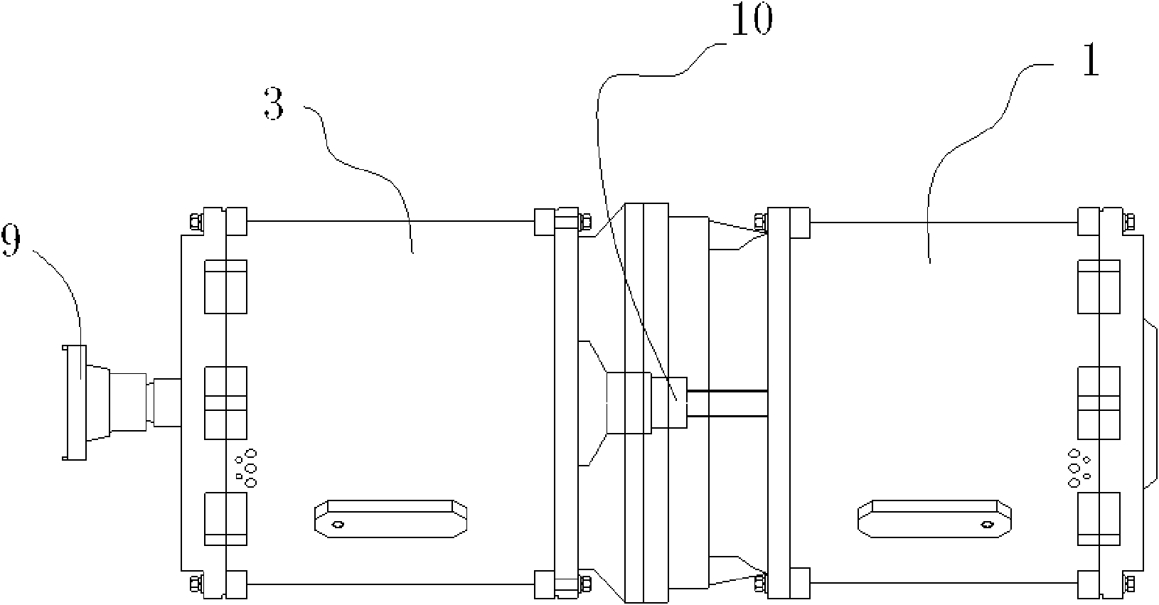 Pure electric vehicle power assembly system