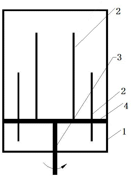 Cellular biogas fermentation device