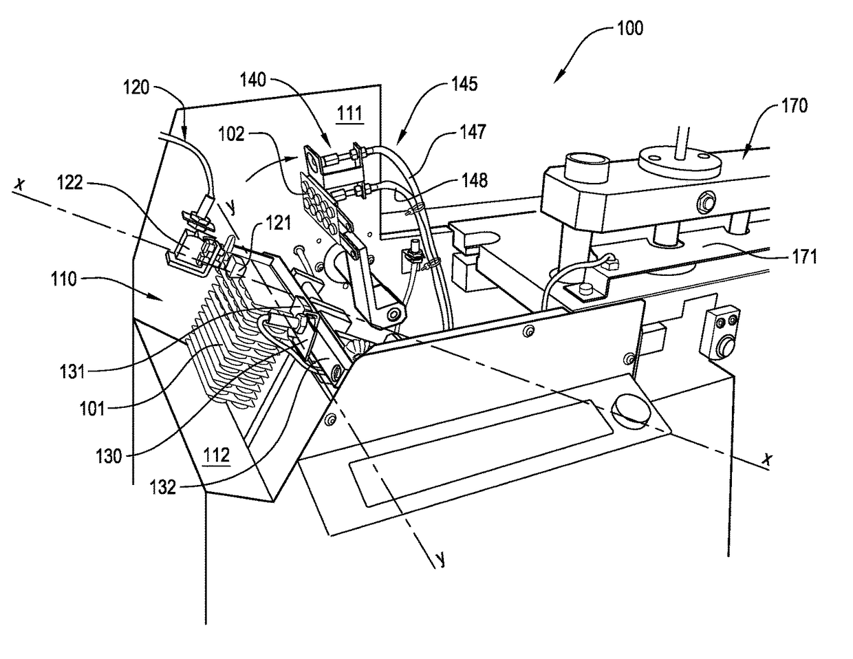 System for performing a unitizing dose process of blister packs