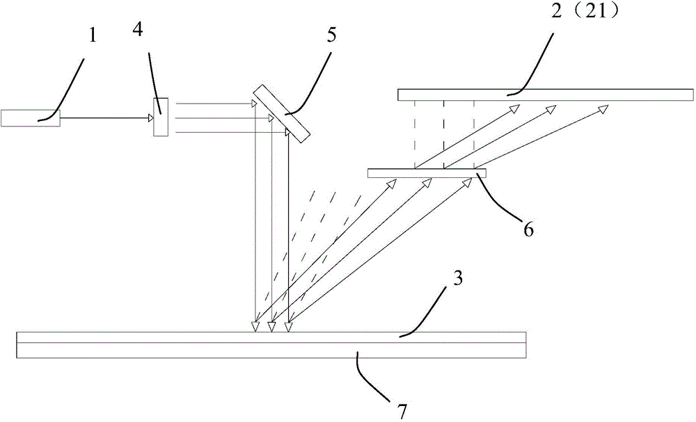 Measuring method and measuring device for membrane stress